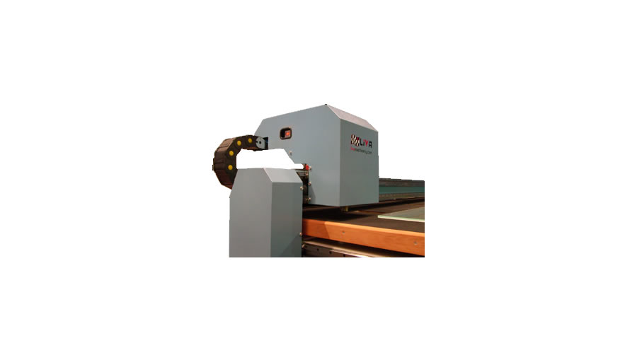 GLASS CUTTING MACHINES WITH GLASS LOADING ARM